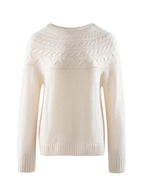 LANLY Bateau Neck Cashmere Pullover Factory: Custom Fuzzy Textured Boat Neck Knitwear Supplier with Mongolian Fleece