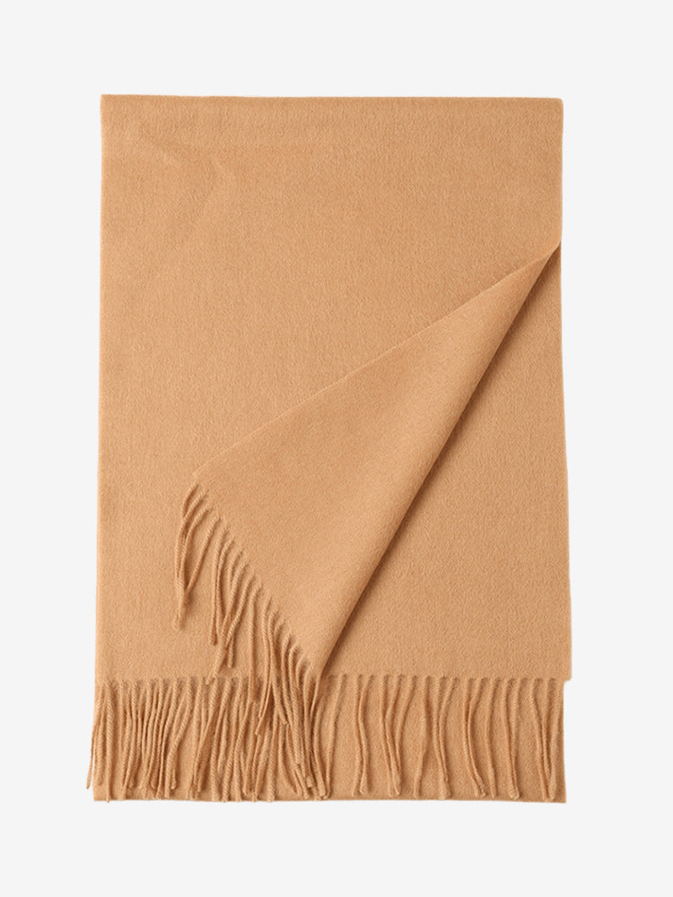 Lanly Cashmere Merino Wool Scarf - 100% Pure Wool Large Pashmina Wrap
