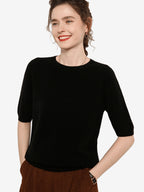 Women_sShortSleeveCashmereSweater