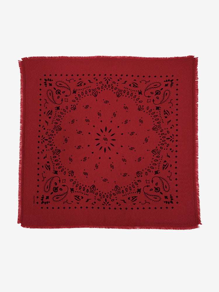 Lanly Cashmere Bandana Scarf - 100% Premium Printed Paisley Square Wrap