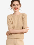 Women_sShortSleeveCashmereSweater