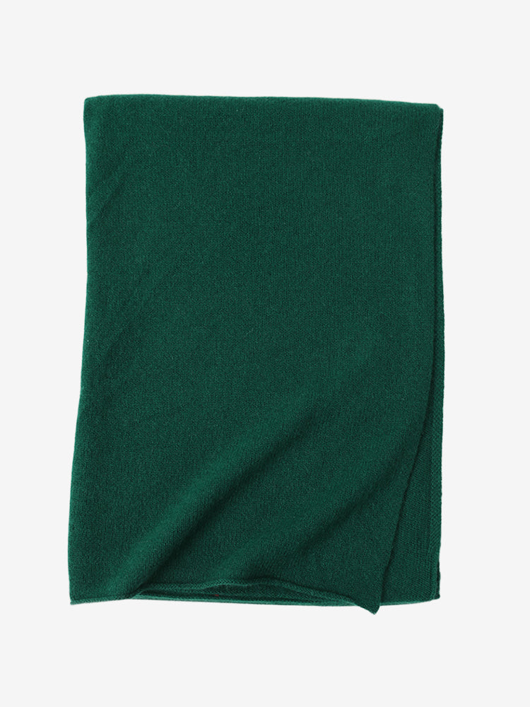 ForestGreen-LanlyCashmereKnitScarf-100_PureLightweightRibbedWrap