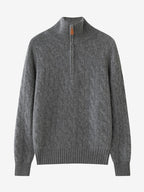 Women_sMongolianCashmereQuarterZipCableKnitSweater