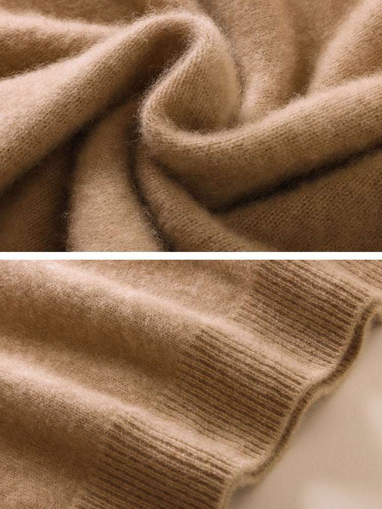 LanlyCashmere Women's Slim Fit Cashmere Turtleneck Sweater