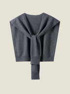 LanlyCashmere Pure Cashmere Knitted Shawl Outerwear – Soft Lightweight Wrap-7