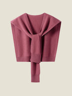 LanlyCashmere Pure Cashmere Knitted Shawl Outerwear – Soft Lightweight Wrap-13
