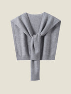 LanlyCashmere Pure Cashmere Knitted Shawl Outerwear – Soft Lightweight Wrap-5