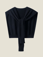 LanlyCashmere Pure Cashmere Knitted Shawl Outerwear – Soft Lightweight Wrap-6