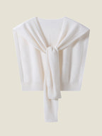 LanlyCashmere Pure Cashmere Knitted Shawl Outerwear – Soft Lightweight Wrap-8