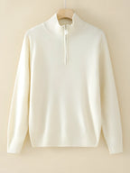 LanlyCashmereWomen_sHalf-ZipCashmereSweater-1