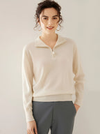 LanlyCashmereWomen_sHalf-ZipCashmereSweater-2
