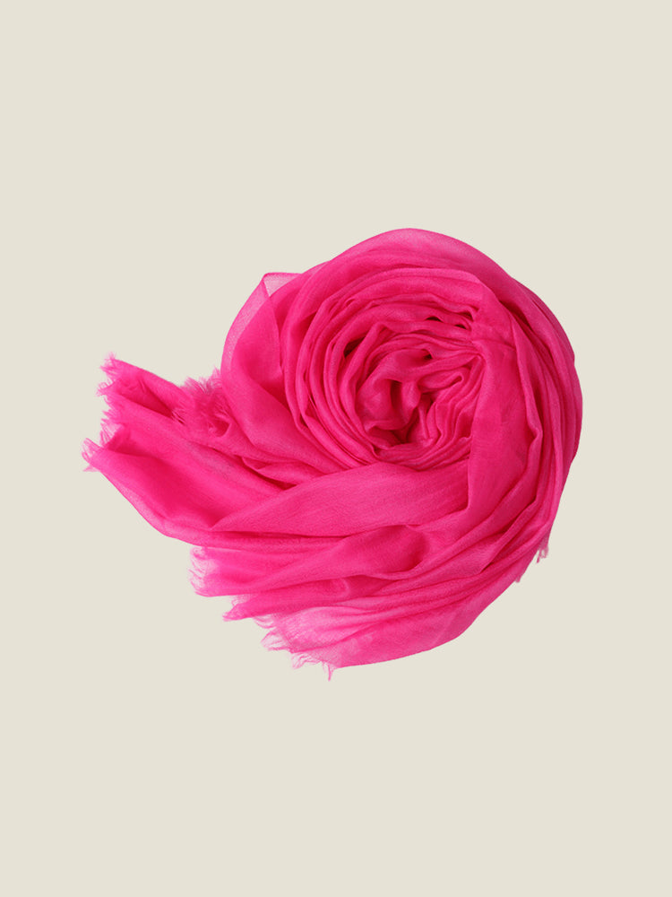 LanlyCashmere Women’s Lightweight Cashmere Scarf – Soft Sheer Shawl Wrap