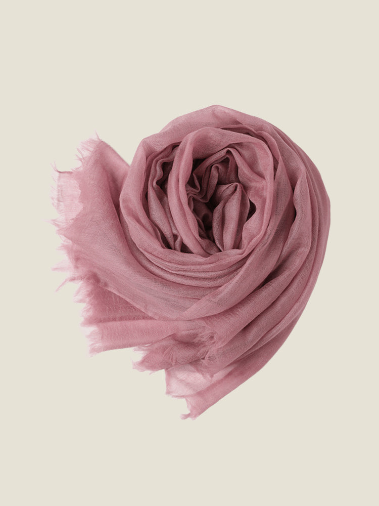 LanlyCashmere Women’s Lightweight Cashmere Scarf – Soft Sheer Shawl Wrap