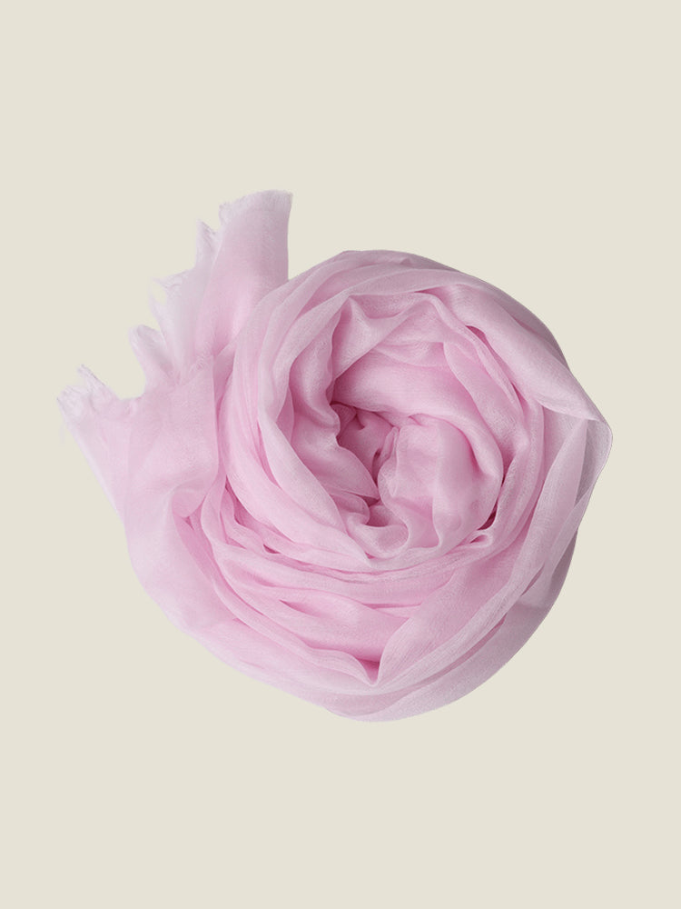 LanlyCashmere Women’s Lightweight Cashmere Scarf – Soft Sheer Shawl Wrap