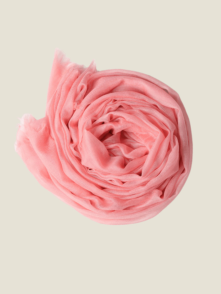 LanlyCashmere Women’s Lightweight Cashmere Scarf – Soft Sheer Shawl Wrap