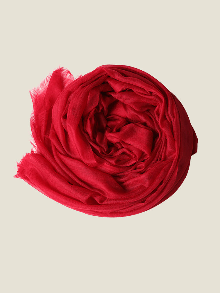 LanlyCashmere Women’s Lightweight Cashmere Scarf – Soft Sheer Shawl Wrap