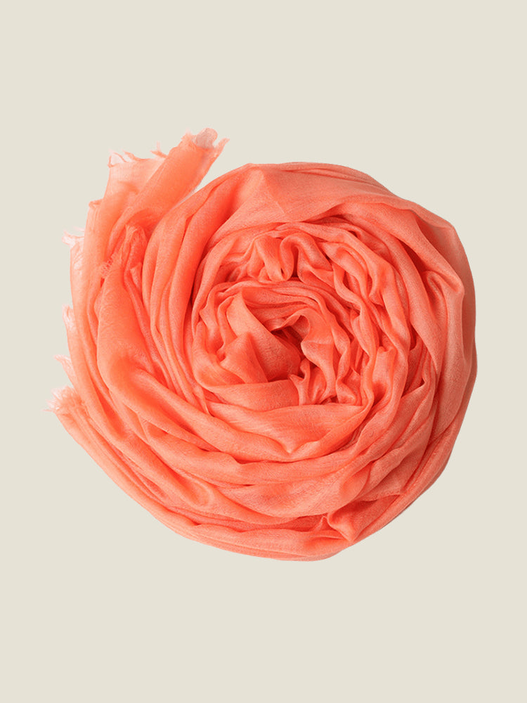 LanlyCashmere Women’s Lightweight Cashmere Scarf – Soft Sheer Shawl Wrap