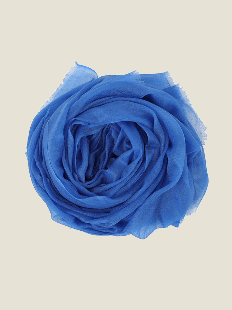 LanlyCashmere Women’s Lightweight Cashmere Scarf – Soft Sheer Shawl Wrap