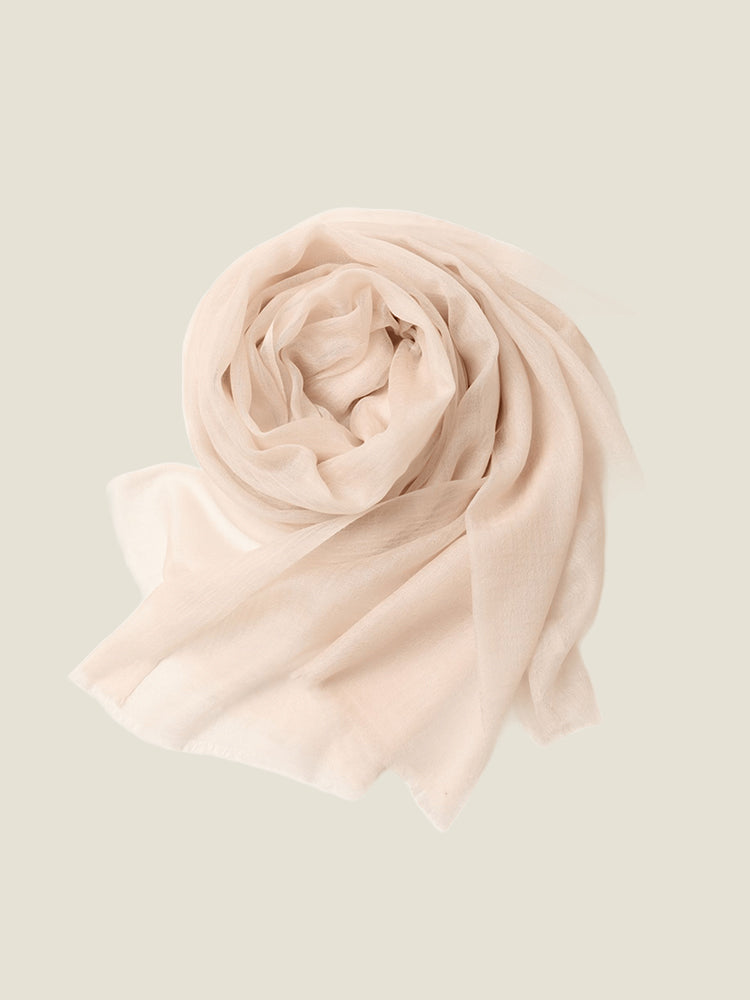LanlyCashmere Women’s Lightweight Cashmere Scarf – Soft Sheer Shawl Wrap