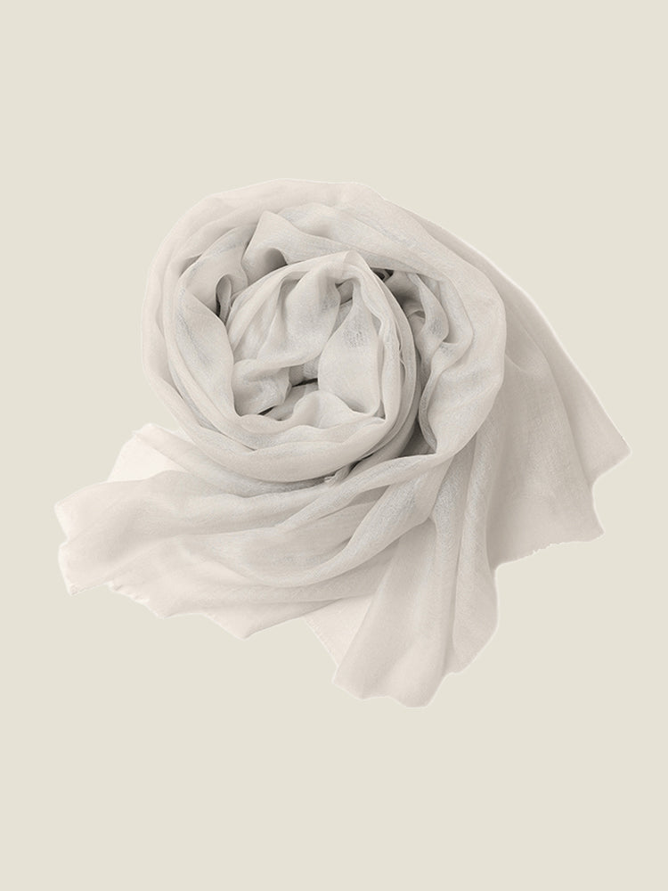 LanlyCashmere Women’s Lightweight Cashmere Scarf – Soft Sheer Shawl Wrap