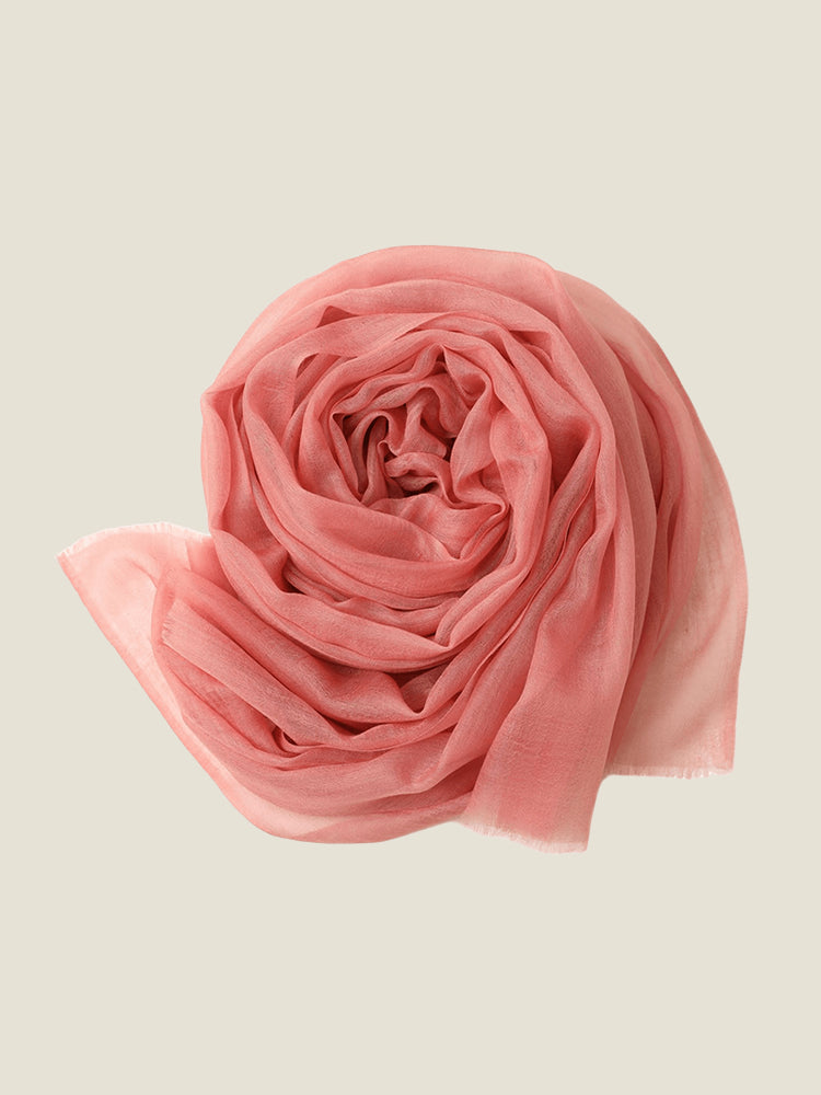 LanlyCashmere Women’s Lightweight Cashmere Scarf – Soft Sheer Shawl Wrap