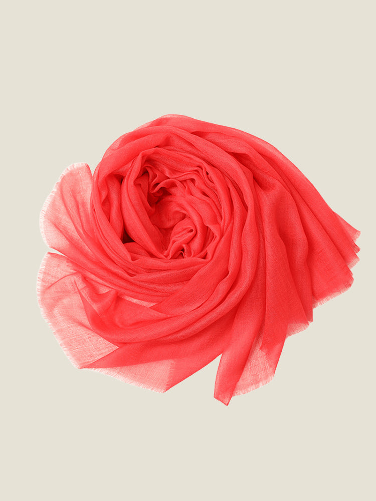 LanlyCashmere Women’s Lightweight Cashmere Scarf – Soft Sheer Shawl Wrap