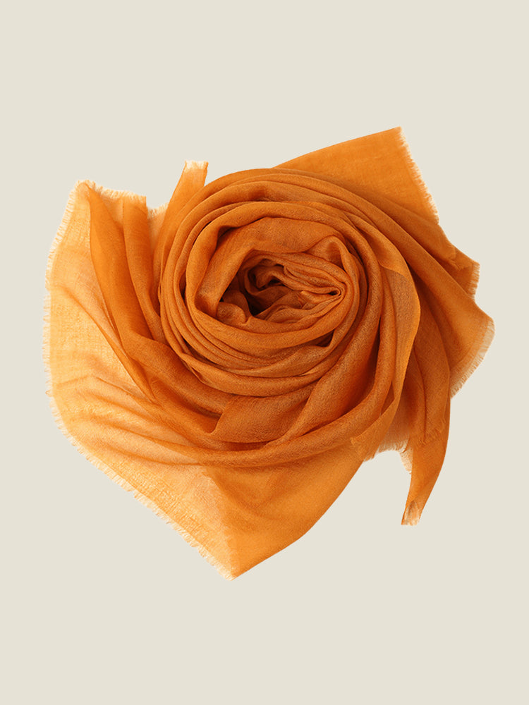 LanlyCashmere Women’s Lightweight Cashmere Scarf – Soft Sheer Shawl Wrap