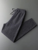 LanlyCashmere Men's Cashmere Blazer and Pants Set Luxury Tracksuit