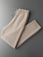 LanlyCashmere Men's Cashmere Blazer and Pants Set Luxury Tracksuit