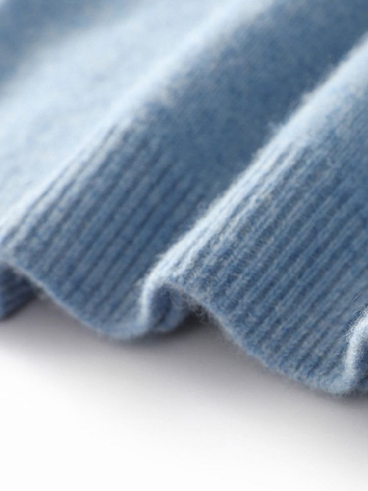 LanlyCashmere Men’s Classic Crew Neck Cashmere Sweater