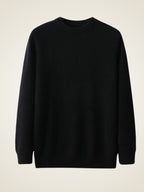 LanlyCashmere Men’s Classic Crew Neck Cashmere Sweater