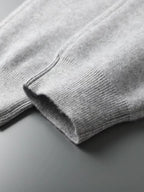 LanlyCashmere Men's Pullover Cashmere Hoodie Set Knit Tracksuit