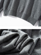LanlyCashmere Men’s V-Neck Cashmere Sweater – Classic Luxury Knit