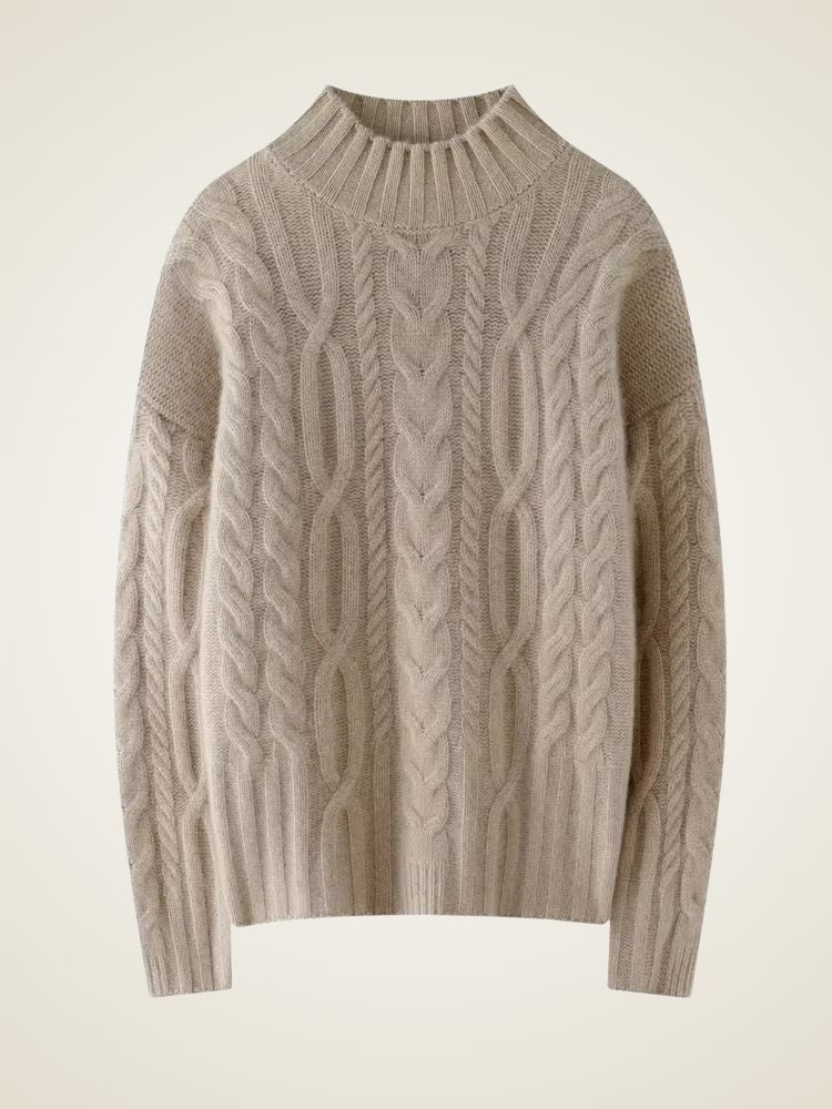 LanlyCashmere Winter Cashmere Sweater Women