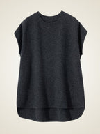 LanlyCashmere Women's Cashmere Short Sleeve Sweater Knit Top
