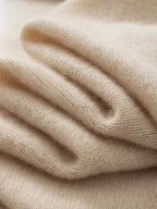 LanlyCashmere Women's Colorblock Cashmere Poncho Luxury Wrap