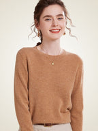 LanlyCashmere Women's Crewneck Cashmere Sweater –