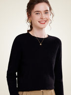 LanlyCashmere Women's Crewneck Cashmere Sweater –