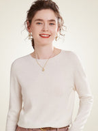 LanlyCashmere Women's Crewneck Cashmere Sweater –