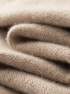 Lanly Cashmere Bomber Jacket - Premium Mongolia Cashmere Zip Cardigan