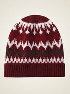 Lanly Cashmere Fair hat - Festive Red Premium Mongolia Cashmere