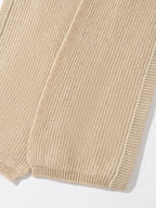 Lanly Cashmere Hooded Scarf - Mongolia Ribbed Balaclava Wrap