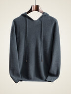 Lanly Cashmere Hoodie Loungewear Set - Mongolia Cashmere Knit Two-Piece