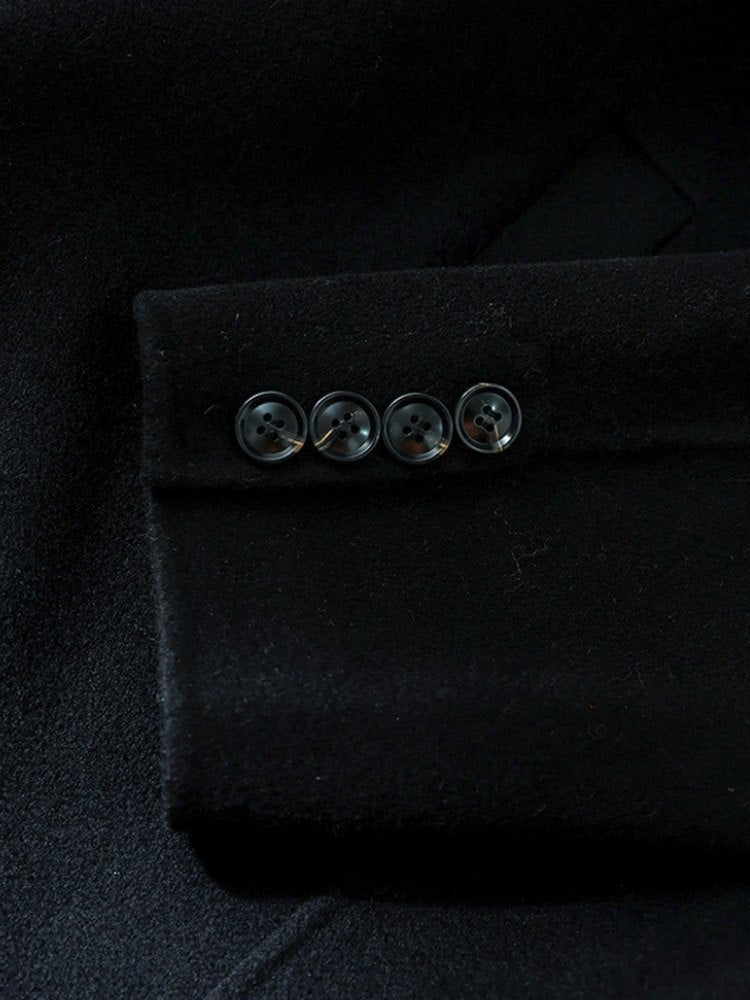 Lanly Cashmere Long Overcoat - 100% Pure Cashmere Men's Trench
