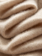 Lanly Cashmere Shawl Collar Sweater - Mongolia V-Neck Pullover