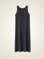 Lanly Cashmere Tank Dress - Premium Mongolia Cashmere Sleeveless Maxi