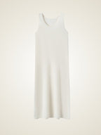 Lanly Cashmere Tank Dress - Premium Mongolia Cashmere Sleeveless Maxi