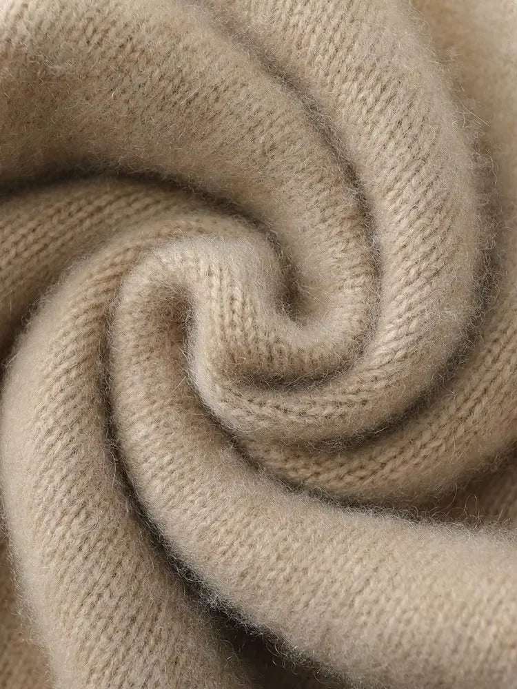 Lanlycashmere Classic Crewneck Cashmere Sweater