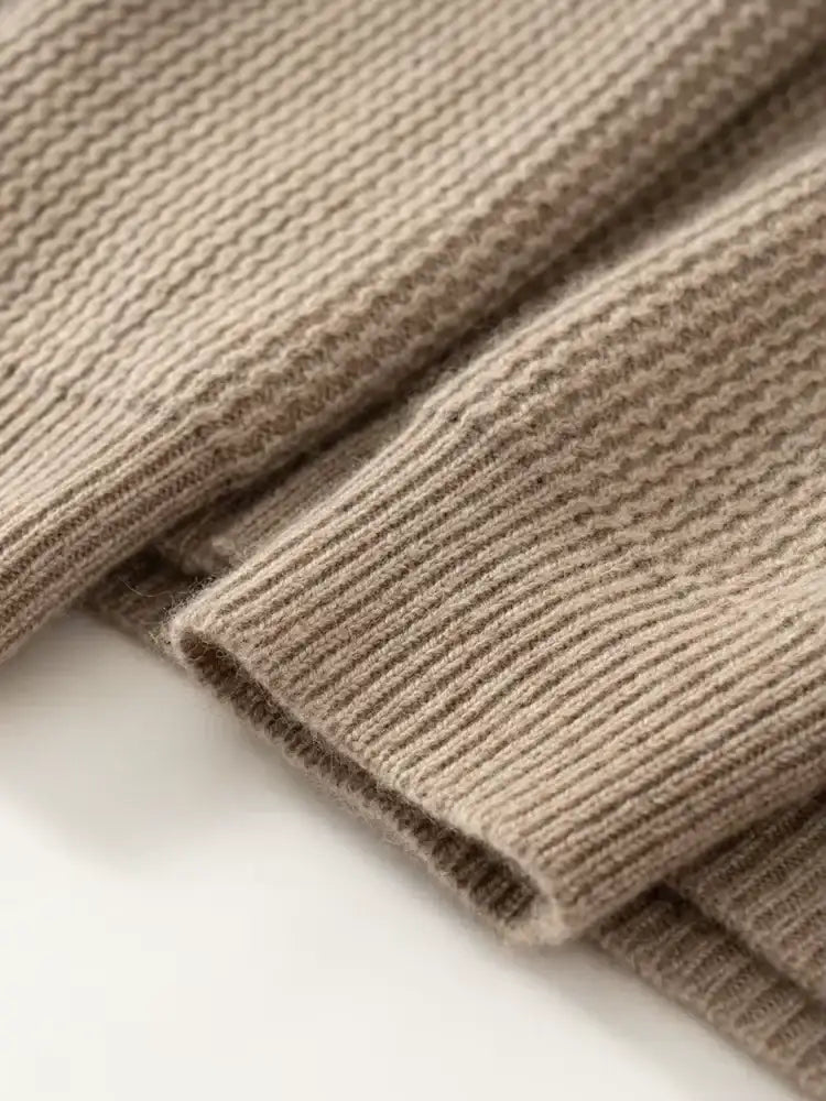 Lanlycashmere Men Shawl Collar Cashmere Cardigan