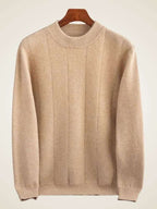 Lanlycashmere Men’s Crew Neck Cashmere Sweater